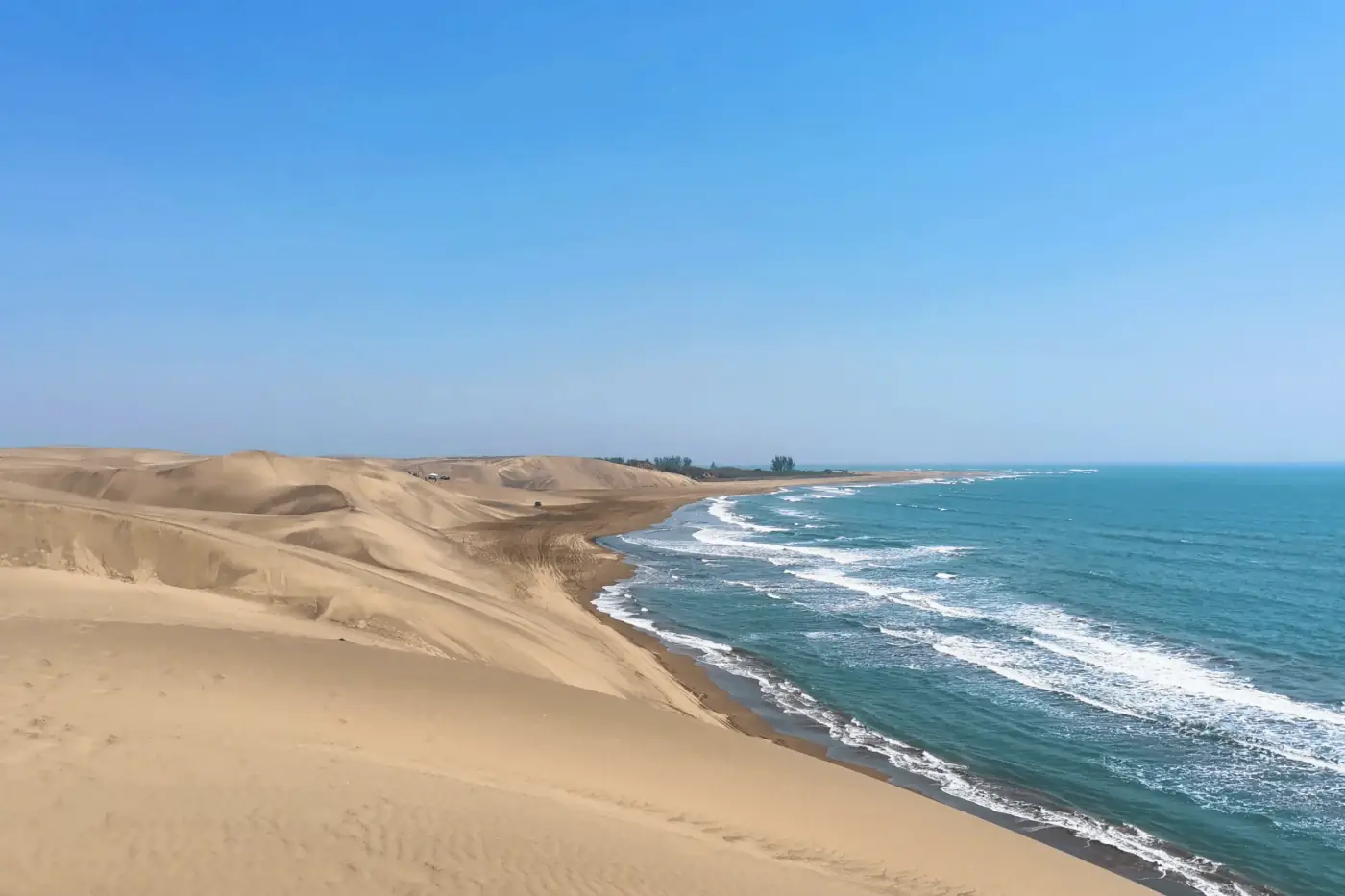 Vista a la playa