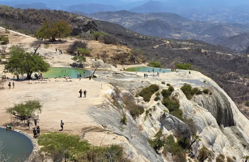 Hierve el Agua, El Tule, Oaxaca y Monte Albán