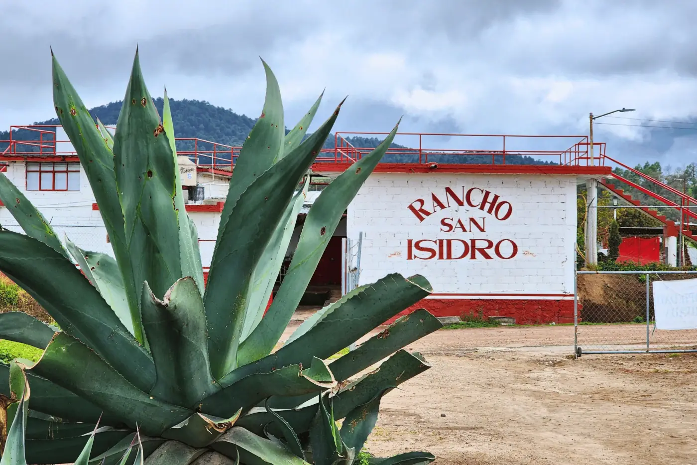 Entrada al rancho