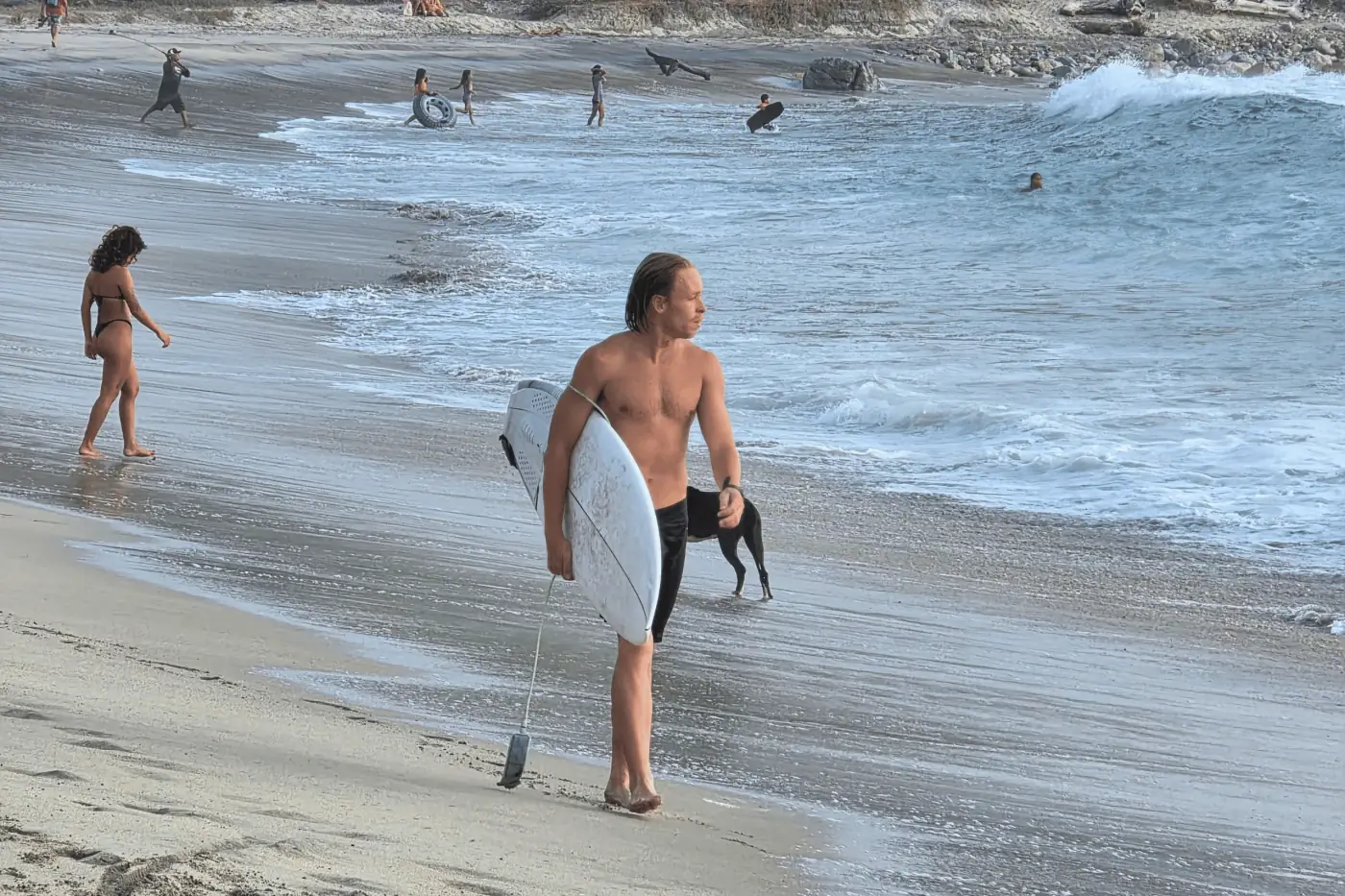 Surfista en Zicatela