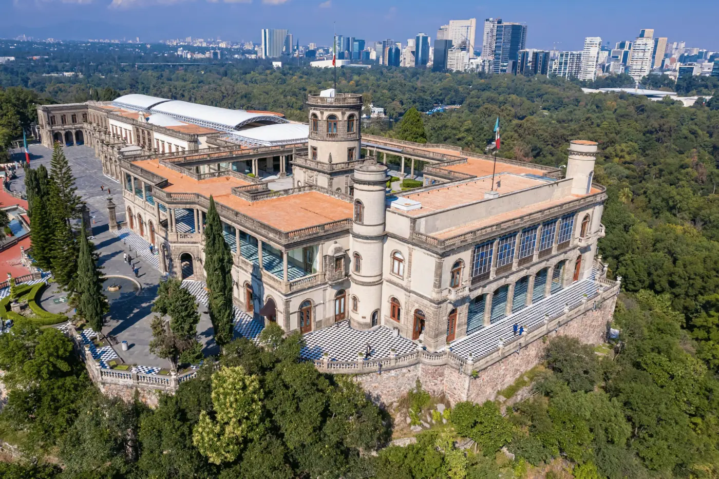 Panorámica del castillo