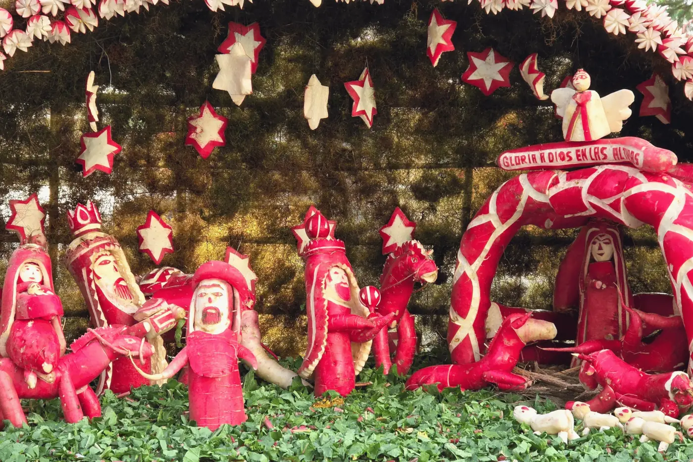 Figuras de rábanos