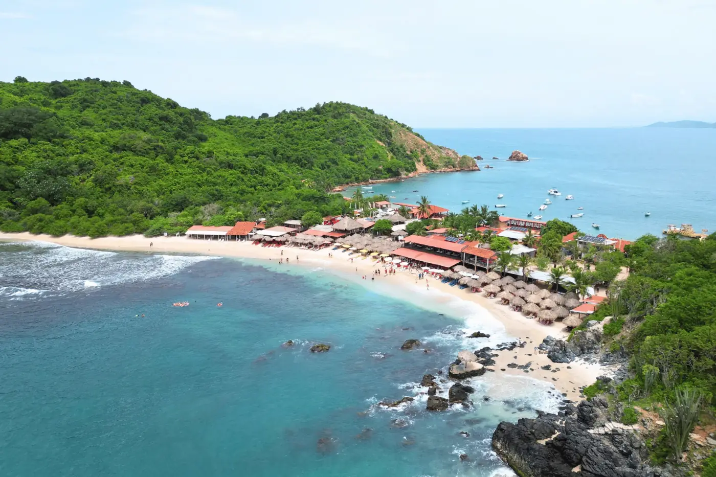Vista a la isla