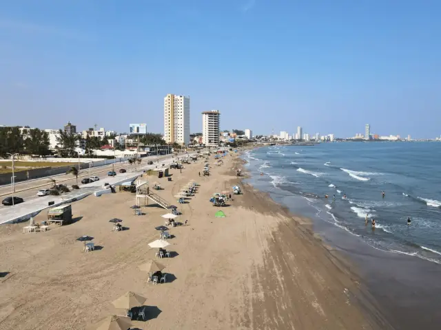 Vista a la playa