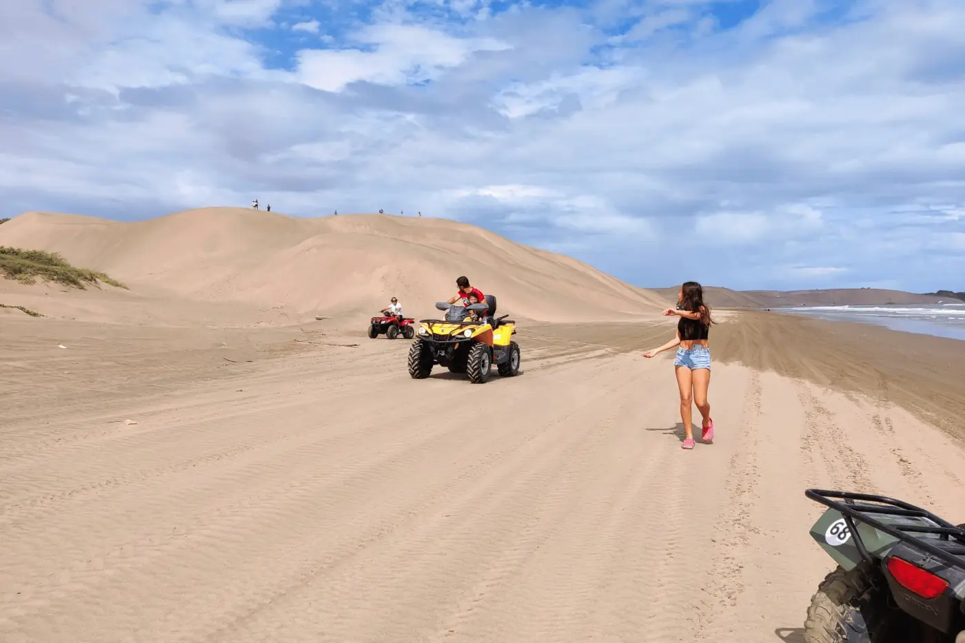 Recorrido en moto
