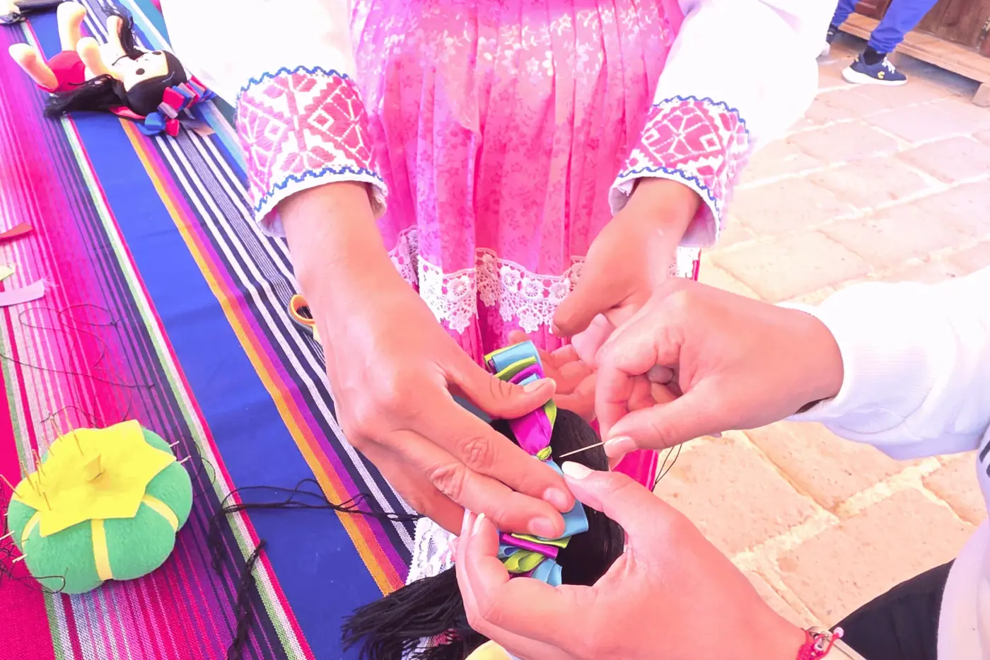 Elaboración de muñeca Lelé