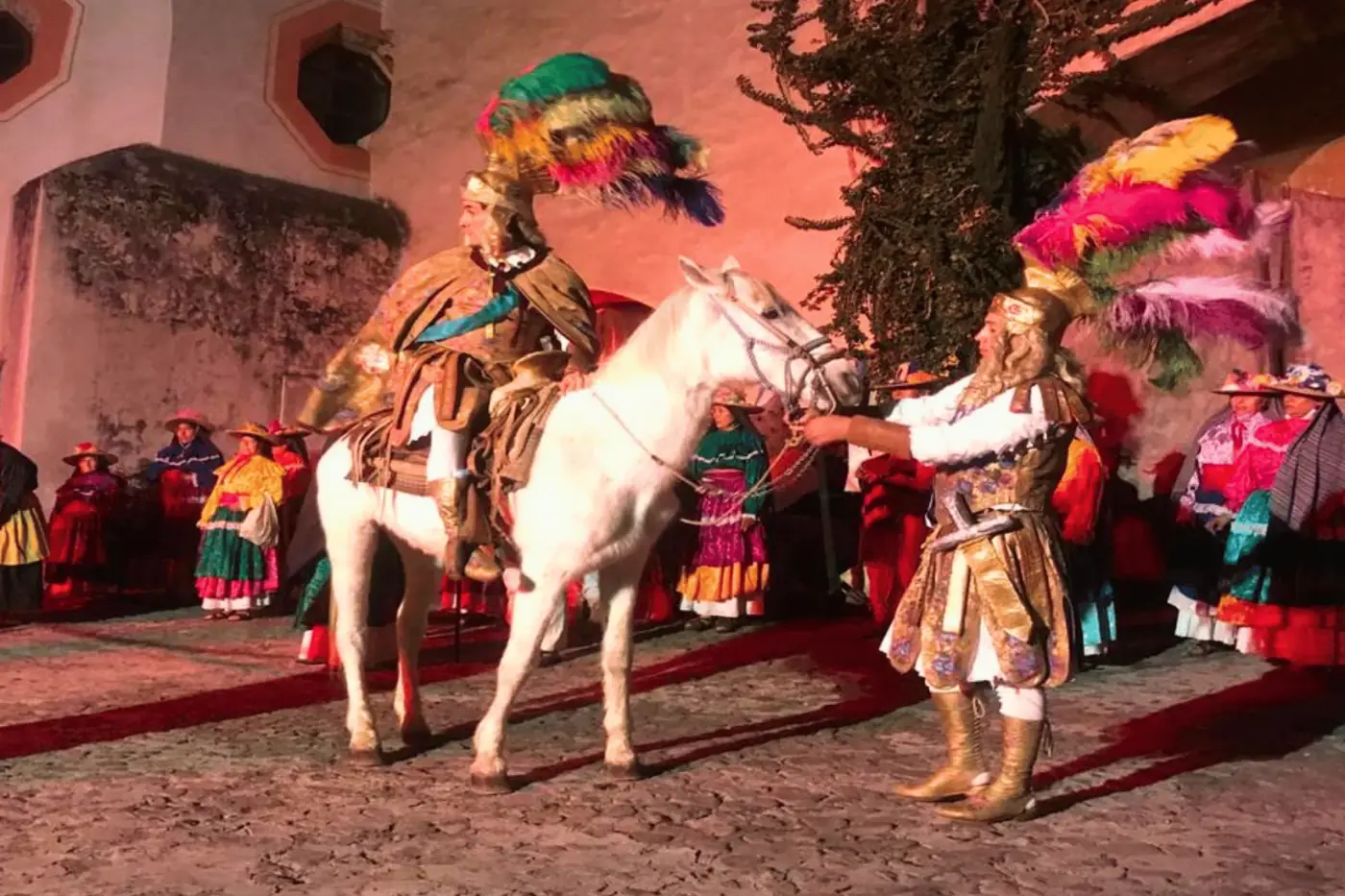 Caballo en la obra