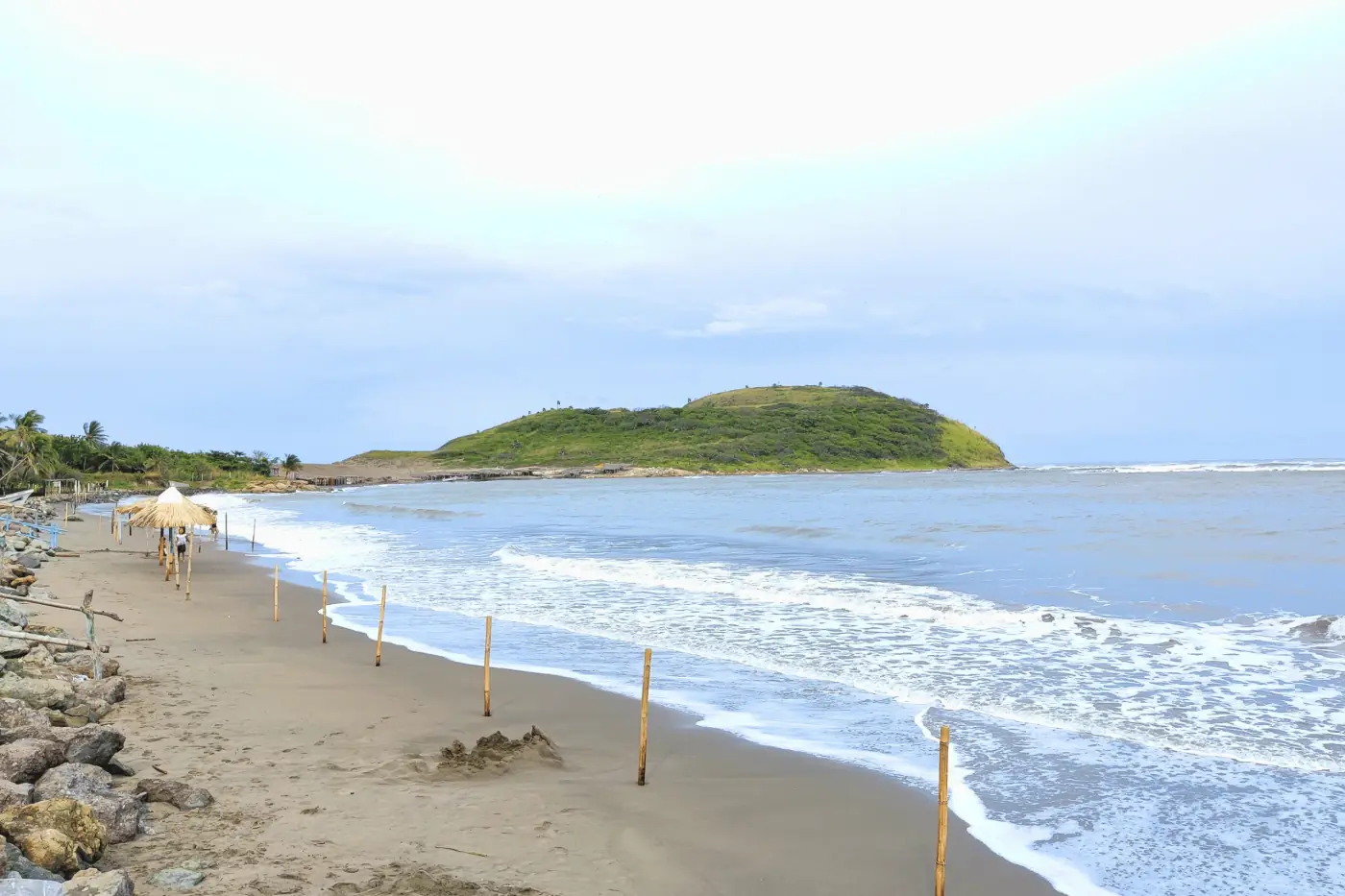Vista a la playa