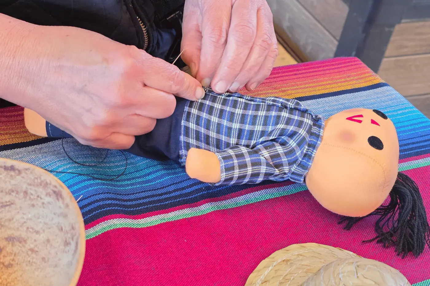 Elaboración de muñeco
