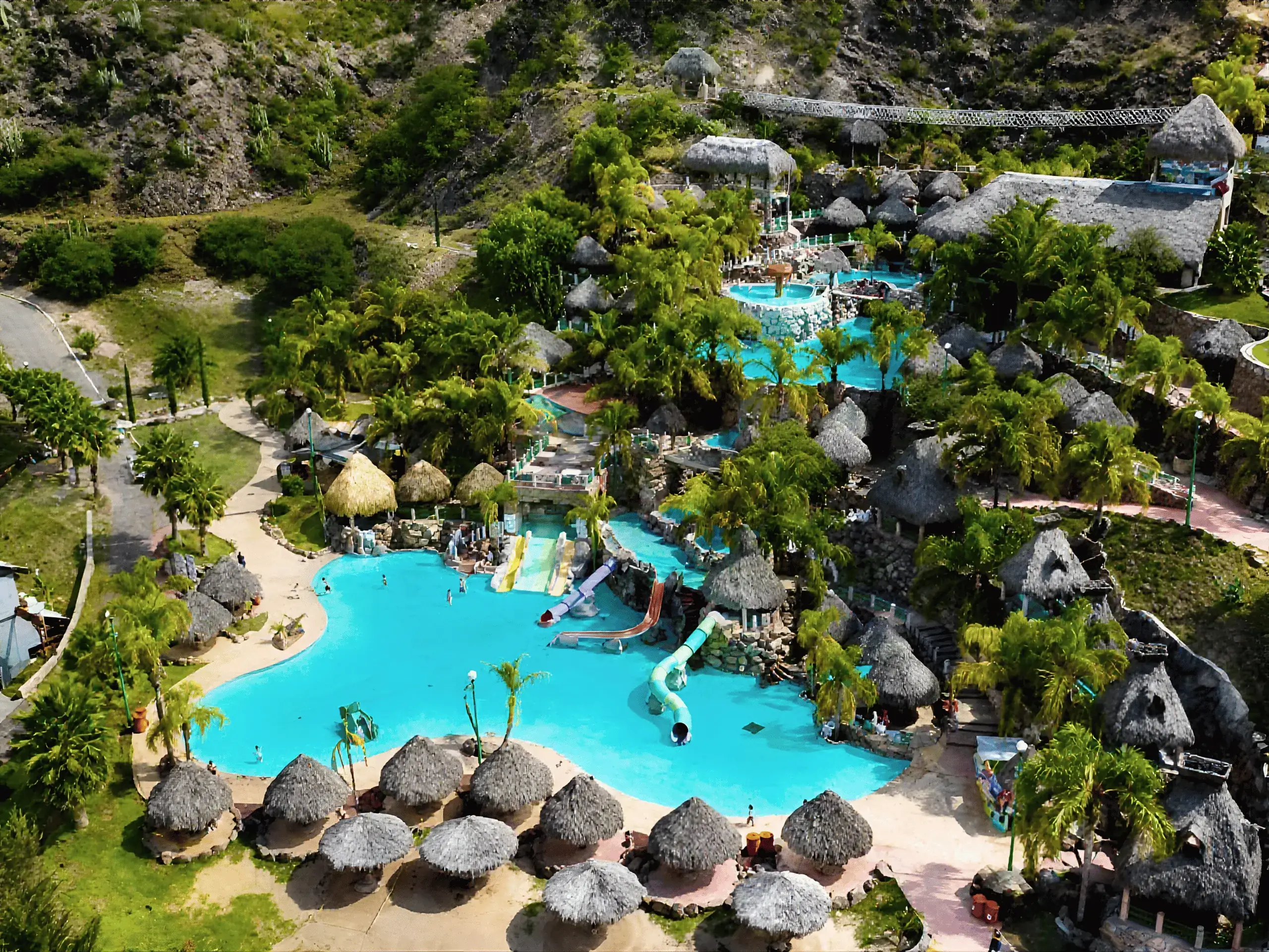 Vista panorámica del parque