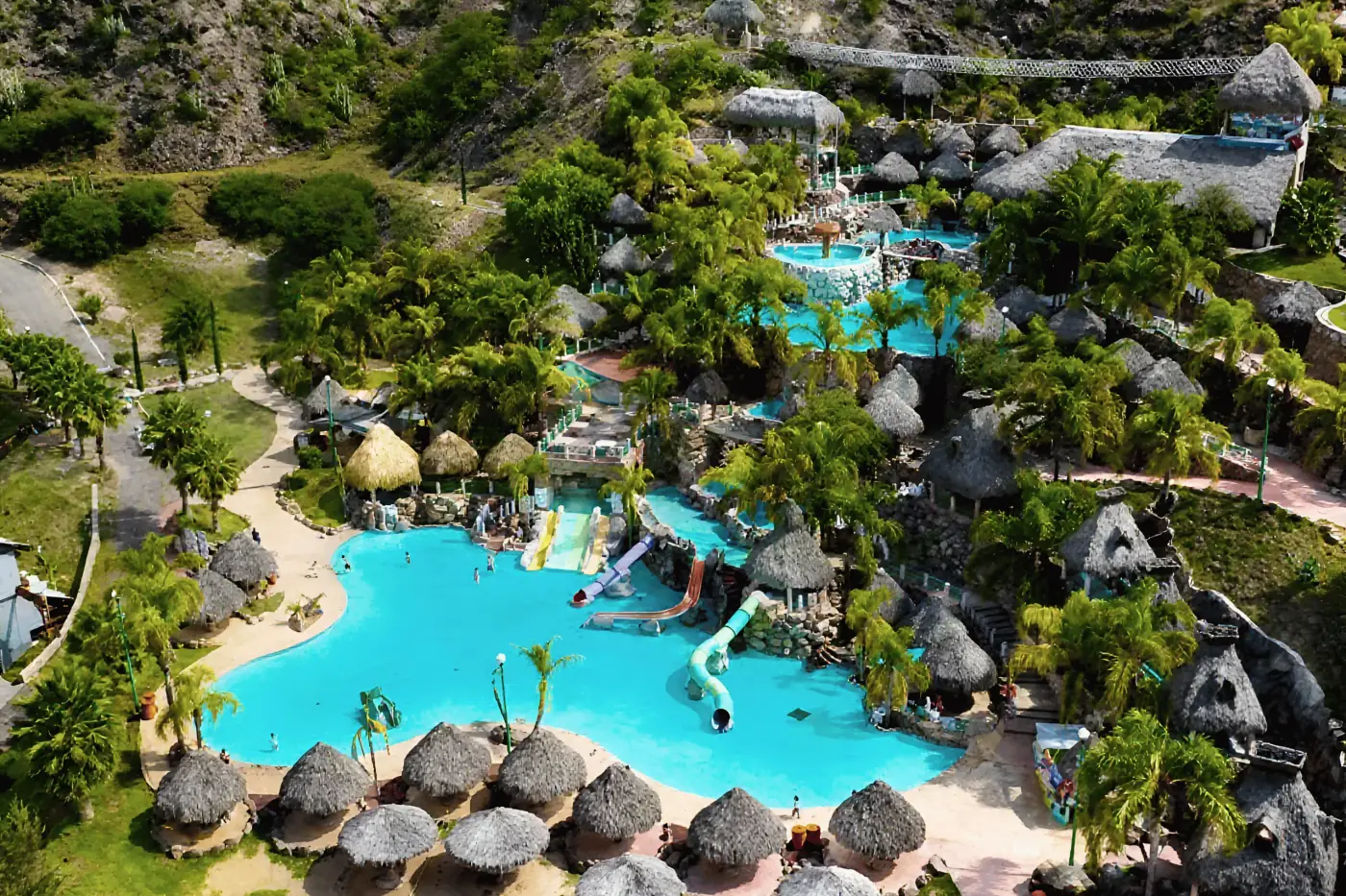 Vista panorámica del parque