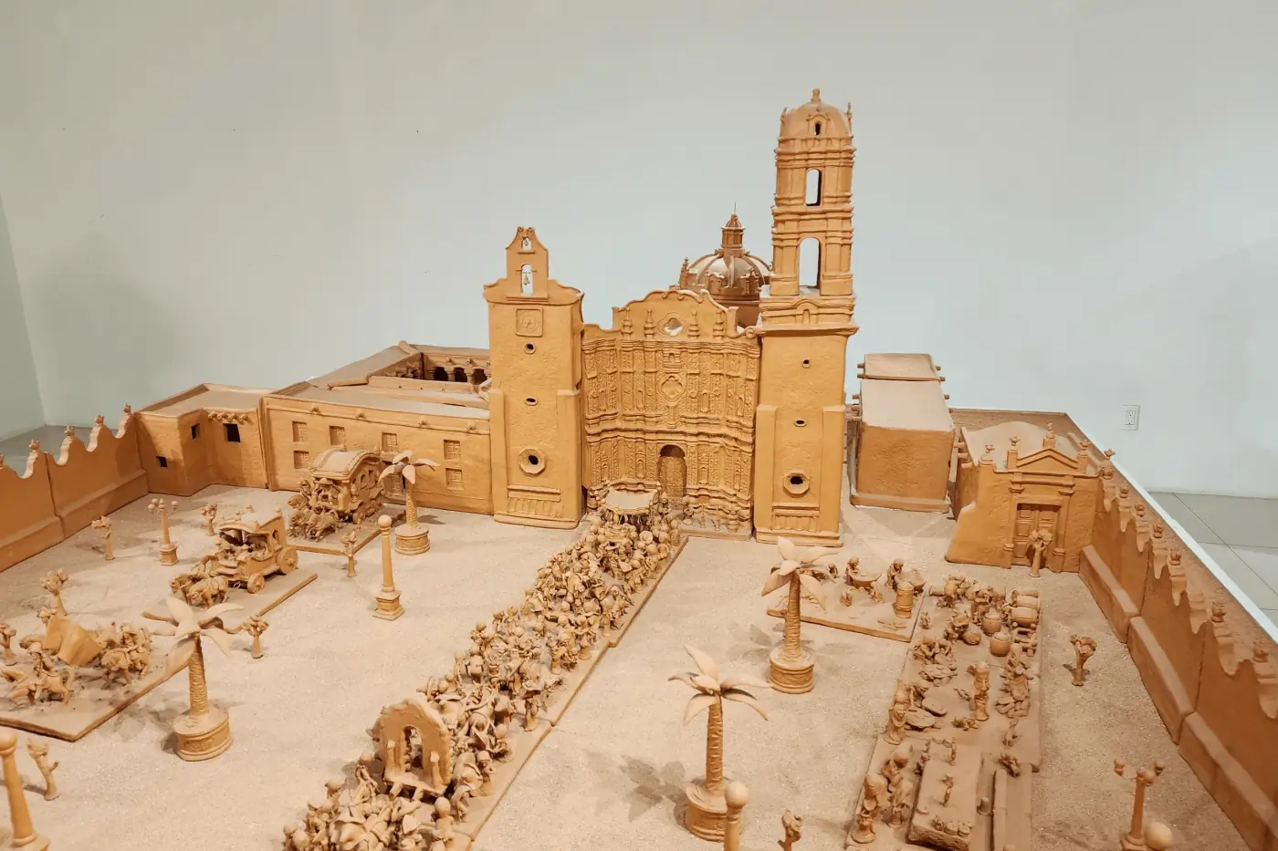 Maqueta de barro