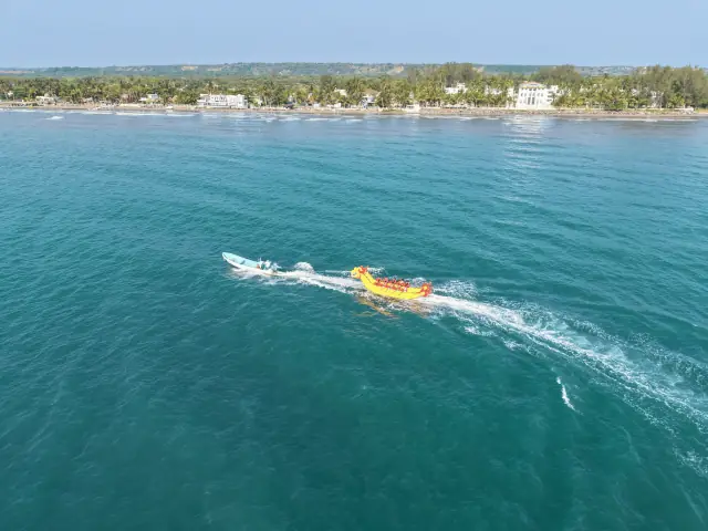 Vista de la playa