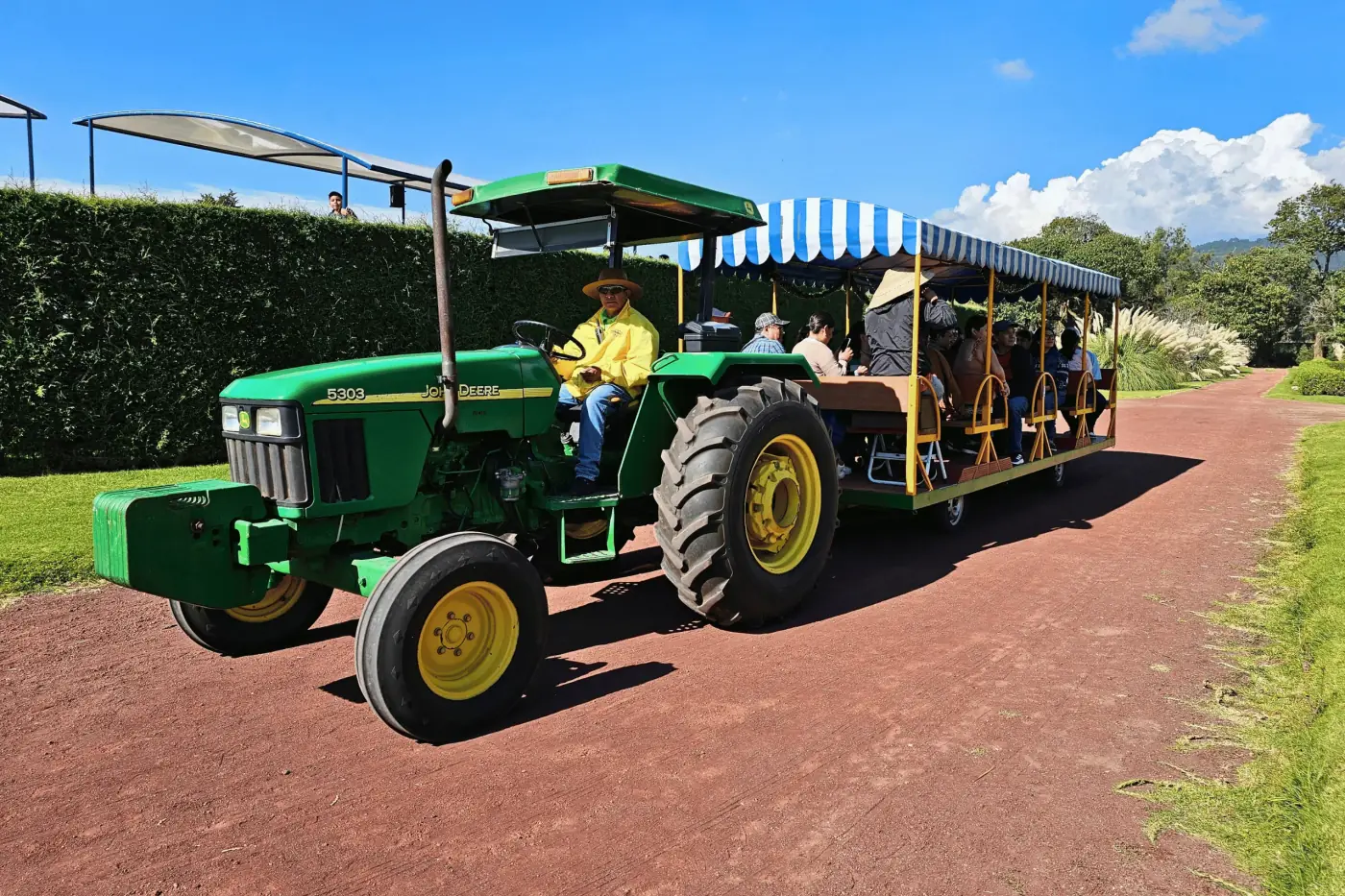 Recorrido en tractor